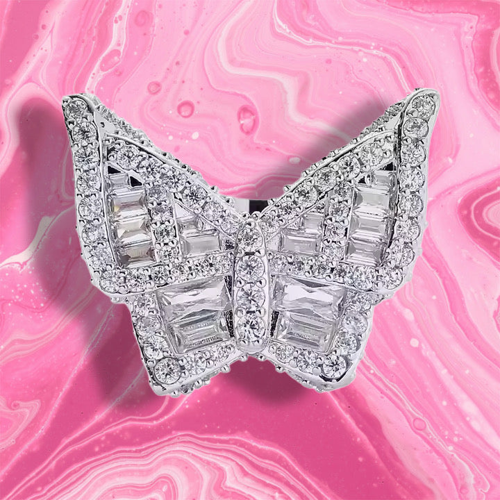 BUTTERFLY DMND RING