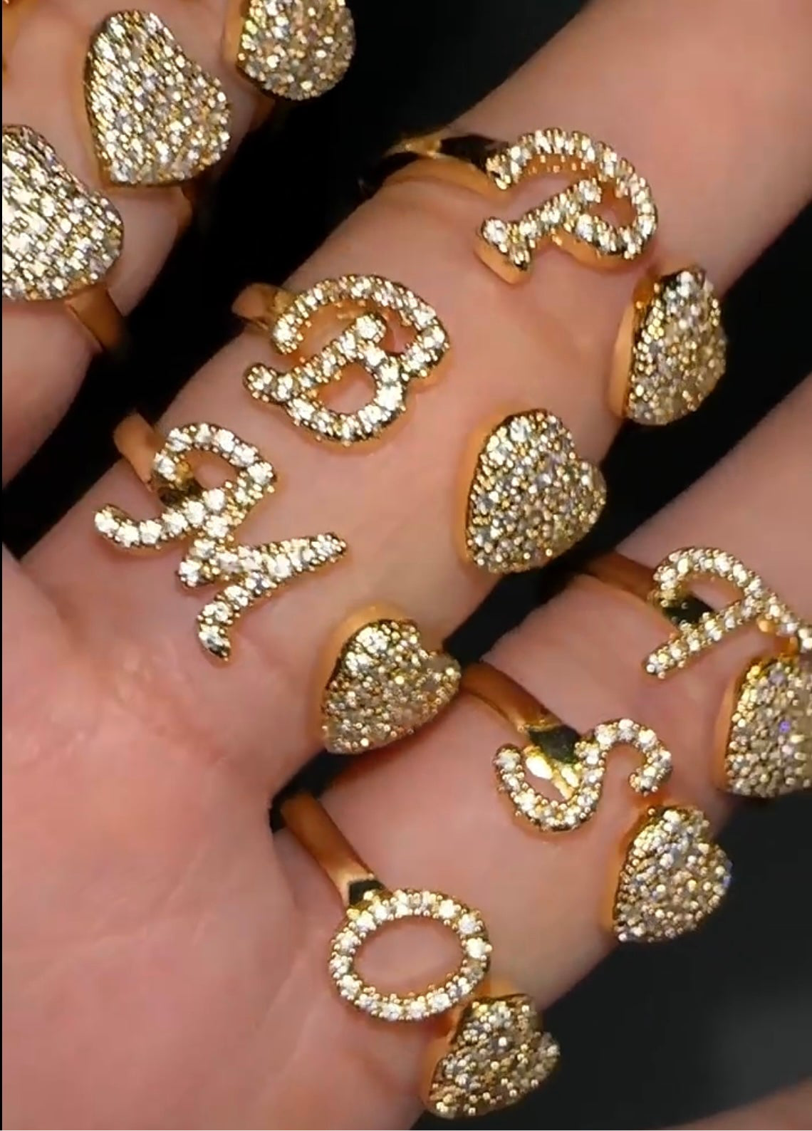 Love Me Initial Ring