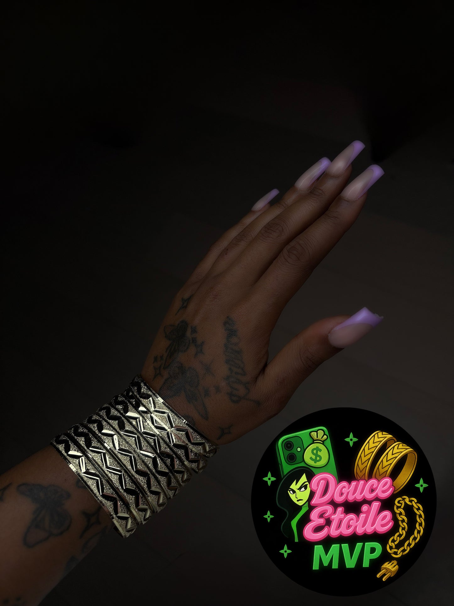 THICK ETOILE BANGLES