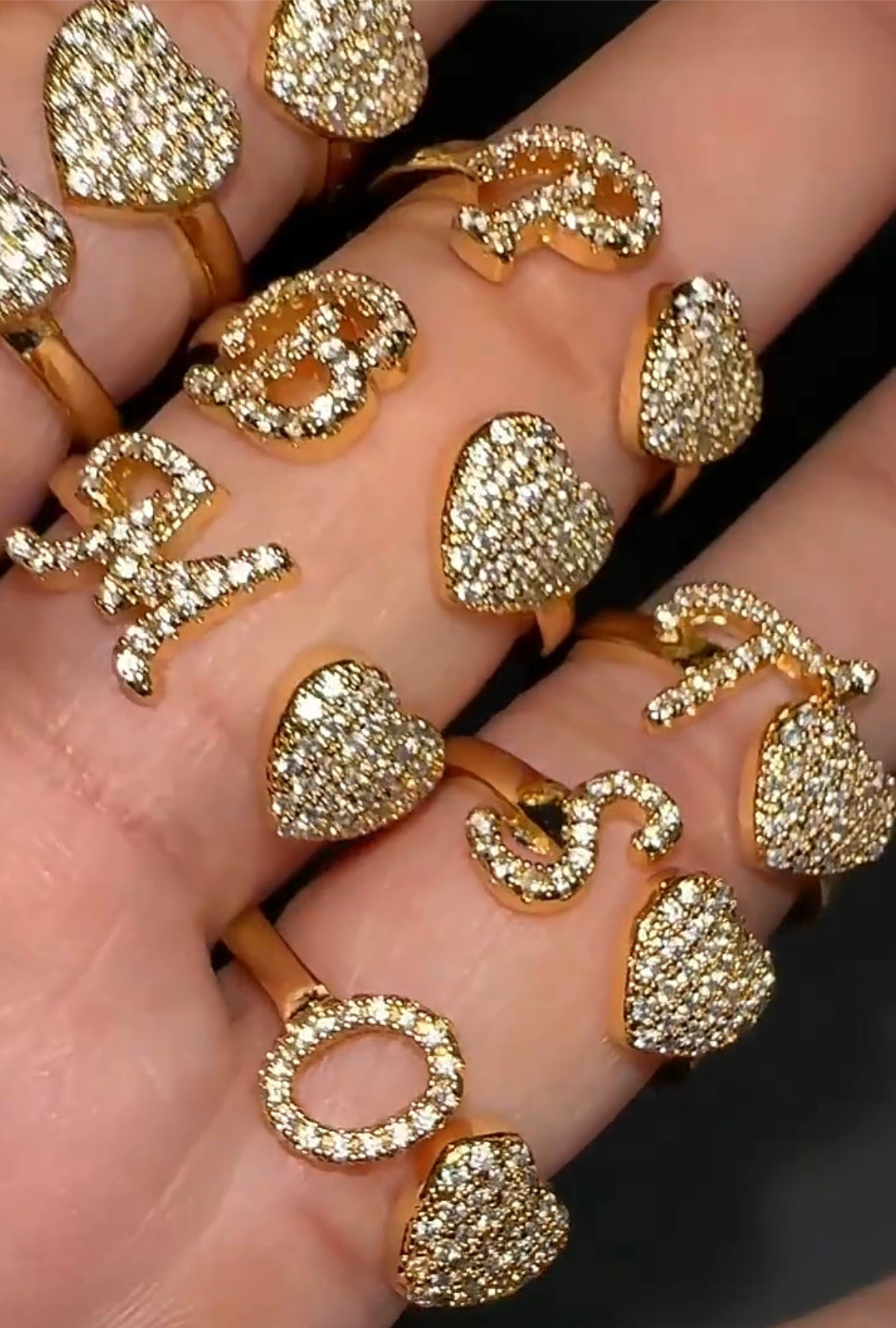 Love Me Initial Ring